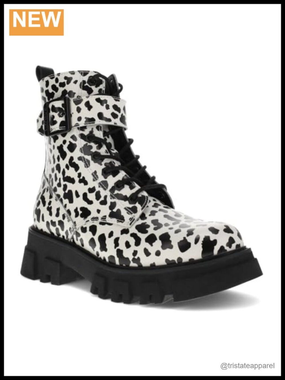 Levi's Women's Leather Lace-Up Combat Bootie